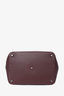 Hermes 2015 Burgundy Swift Leather 'Toolbox 26' with Strap