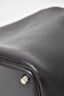 Hermes 2015 Dark Brown Clemence Leather Picotin 18 Lock Bag