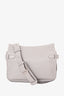 Hermes 2017 Gris Mouette Taurillon Clemence Leather Jypsiere 31 Bag