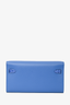 Hermès 2018 Mykonos Bleu Zellige Epsom Kelly To Go Alligator Touch