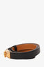 Hermès Black Epsom Leather Rivale Belt 18MM