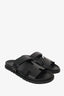 Hermès Black Leather Chypre Sandals Size 43 Men's