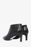 Hermes Black Leather Pointed Ankle Boots Size 35.5