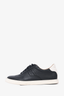 Hermes Black Leather "Quicker" Low Top Sneakers Size 36