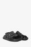 Hermes Black Leather 'Doha' Sandals Size 42 Mens