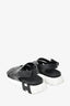 Hermes Black Leather 'Electric' Sandals Size 42