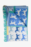 Hermes Blue 'CavalColor' Wool/Cashmere Baby Blanket
