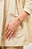 Hermes Leather/Gold "Jumbo" Bracelet