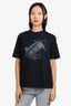 Hermès Navy Cotton Printed T-Shirt Size S