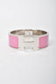 Hermes Pink/Silver GM Clic Clac Bracelet