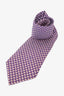 Hermes Purple Mouse Tie