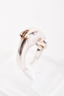 Hermes Sterling Silver Galop Ring