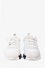 Hermes White/Beige Leather 'Bouncing' Sneaker Size 37