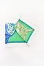 Hermes White/Green Printed Silk 'Etriers' Square Scarf
