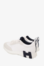 Hermès White Leather Bouncing Sneaker Size 42
