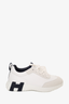 Hermès White Leather Bouncing Sneaker Size 42