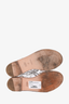 Hermes White Leather 'Kalliste' Sandals Size 36