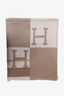Hermes Wool/Cashmere Avalon 'H' Throw Blanket
