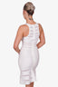 Herve Leger White Bandage Dress Size XS