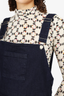 Horses Atelier Dark Blue Denim Weronika Overalls Size 3