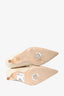 House of CB White Leather Pointed Toe Boots Size 36