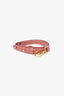 Mansur Gavriel Coral Leather Top Handle Bag