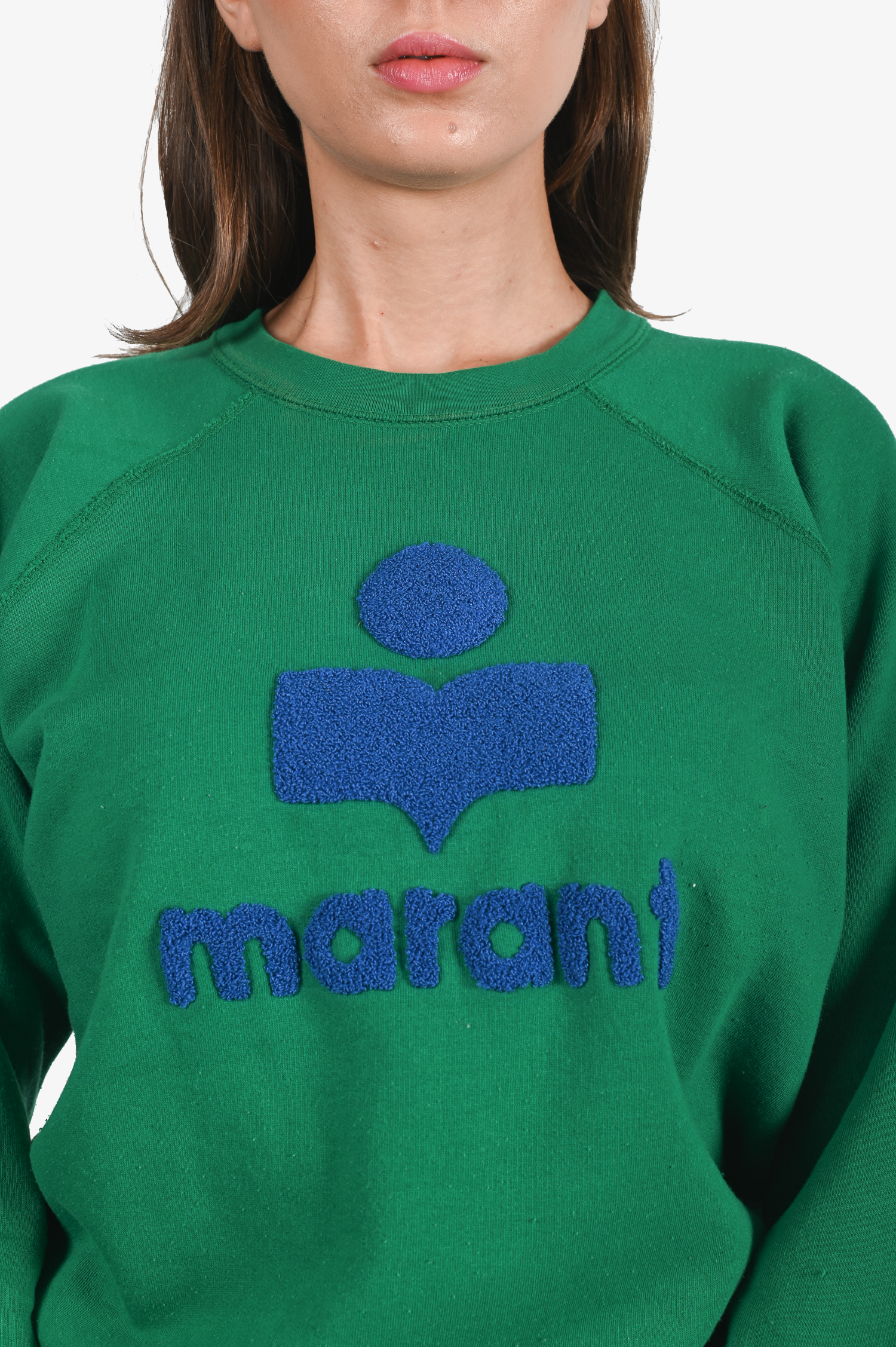 ☆関税込☆Isabel Marant☆Meyoan Striped Logo Sweatshirt Blue ☆関税込☆Isabel Marant☆Meyoan Striped Logo Sweatshirt Blue