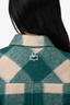Isabel Marant Etoile Green/Cream Plaid Shirt Jacket Size 34