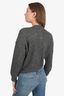 Isabel Marant Etoile Grey Mohair Long Sleeve Sweater Size 34
