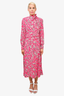 Isabel Marant Etoile Pink Floral Maxi Dress Size 40