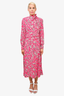 Isabel Marant Etoile Pink Floral Maxi Dress Size 40