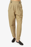 Isabel Marant Khaki Belted Wide Leg Pants Size 40