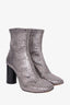 Isabel Marant Silver Ankle Boots Size 36