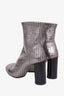 Isabel Marant Silver Ankle Boots Size 36