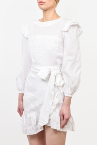 Isabel Marant White Short Day Dress Size 36