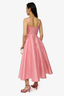 J.Crew Pink Sleeveless Midi Dress Size 2