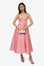 J.Crew Pink Sleeveless Midi Dress Size 2