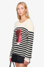 JW Anderson Black/White Striped Glove Sweater Size L Mens