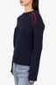 JW Anderson Navy Wool  Stitch Sweater Size XS
