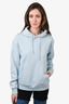 Jacquemus Blue Embroidered Logo Hooded Sweater Size XS