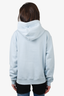 Jacquemus Blue Embroidered Logo Hooded Sweater Size XS