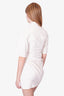 Jacquemus White 'La Robe Camisa' Shirt Dress Size 36