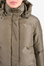 Jenni Kayne Green Puffer Coat Size XXS