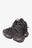 Jimmy Choo Black Lace-Up Hiking Boots Size 39