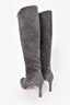 Jimmy Choo Grey Suede Boots Size 40
