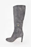 Jimmy Choo Grey Suede Boots Size 40