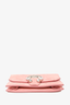 Jimmy Choo Pink Suede Crystal Embellished 'Paris' Crossbody Bag