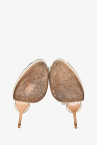 Jimmy choo 2025 peep toe