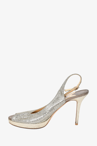 Jimmy choo 2025 peep toes
