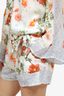 Joie Pink/Blue Silk Floral/Paisley Romper Size M